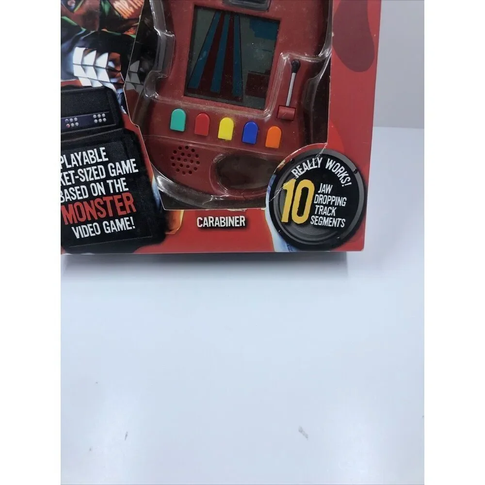 Guitar Hero Carabiner Pocket Size Game 10 Track Segments - Retro Toy - 2005